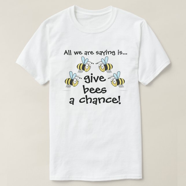Camiseta Abejas (Diseño del anverso)