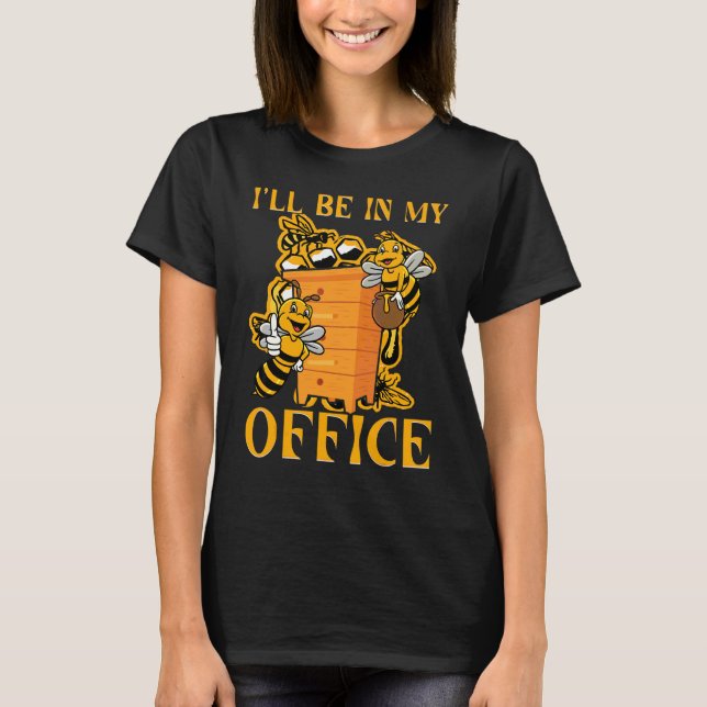 Camiseta Abejas Apicultor Dicho 23 (Anverso)