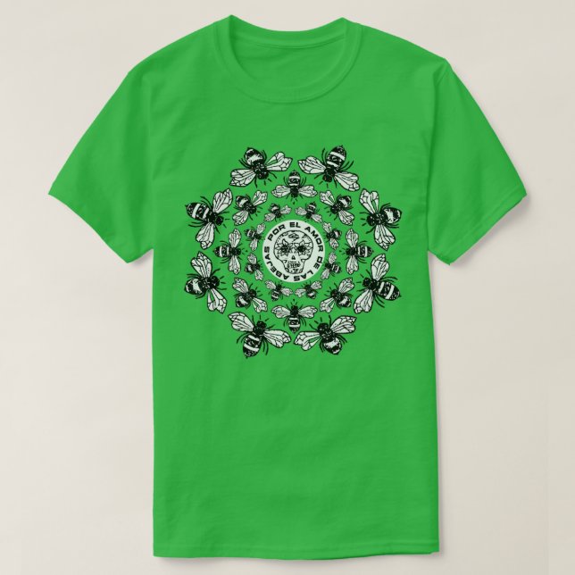 Camiseta Abejas bee (Diseño del anverso)