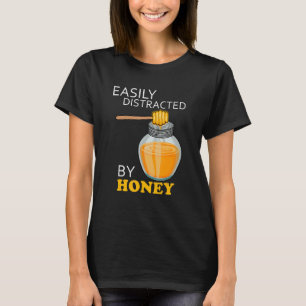 Camiseta Abejas de la naturaleza comiendo miel