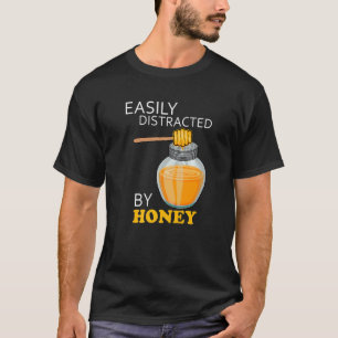 Camiseta Abejas de la naturaleza comiendo miel