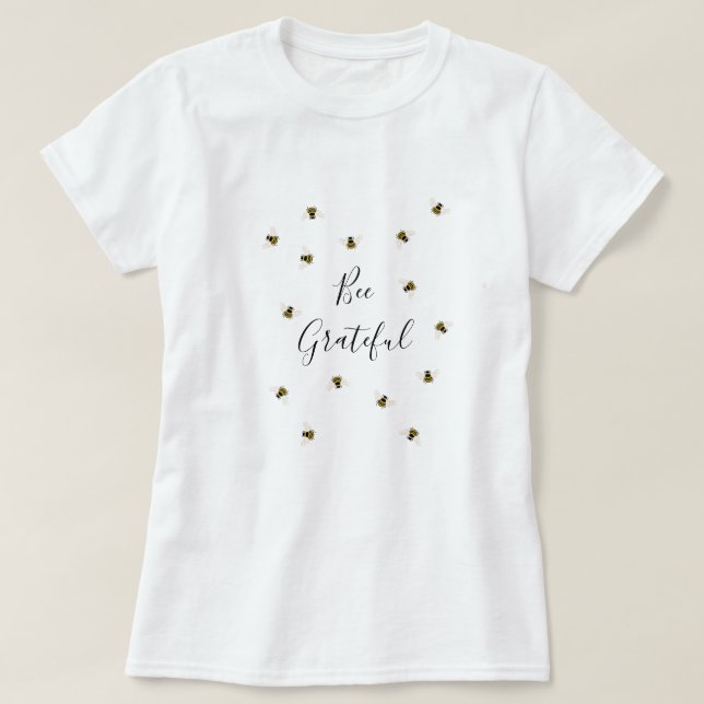 Camiseta Abejas de miel (Diseño del anverso)