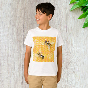 Camiseta Abejas de miel en modelo de abeja brillante