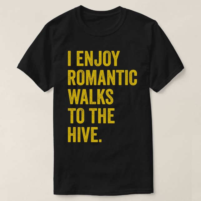 Camiseta Abejas divertidas Hive (Diseño del anverso)