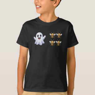 Camiseta Abejas Fantasmas Divertidas Halloween