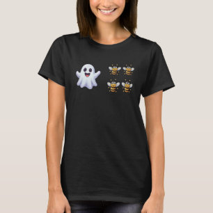 Camiseta Abejas Fantasmas Divertidas Halloween