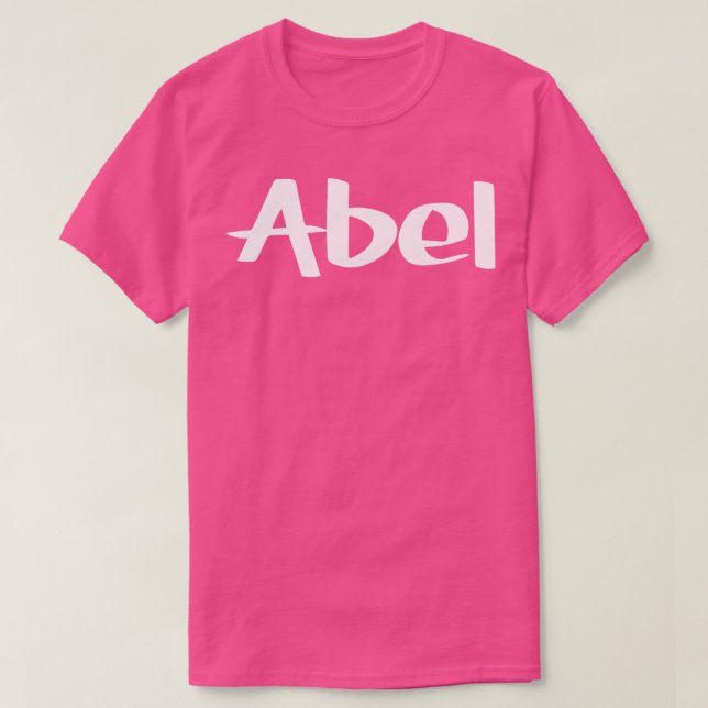Camiseta Abel 3 (Diseño del anverso)