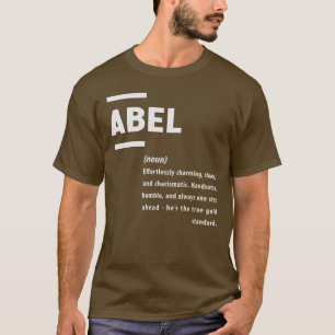 Camiseta Abel Nombre De Definición
