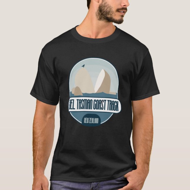 Camiseta Abel Tasman Coast Track New Zealand (Anverso)