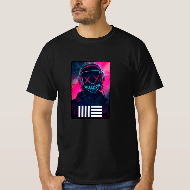 Camiseta Abelton T-Shirt Black Photo (Anverso)