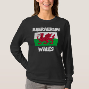 Camiseta Aberaeron, Gales con bandera galesa