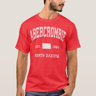 Camiseta Abercrombie Dakota del Norte Nd Deporte Atlético V