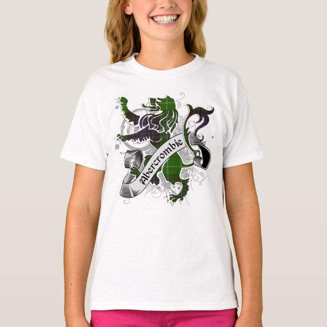 Camiseta Abercrombie Tartan Lion (Anverso)