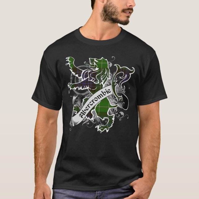 Camiseta Abercrombie Tartan Lion (Anverso)