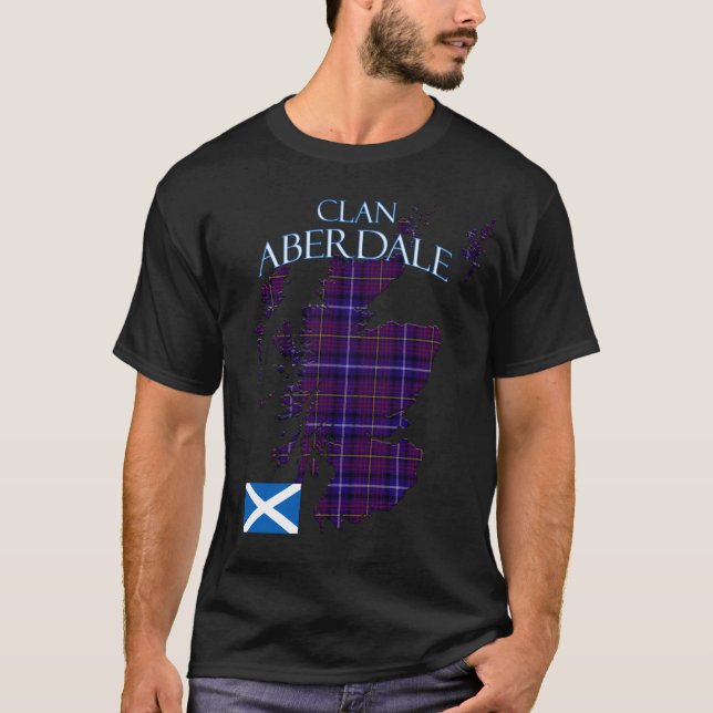Camiseta Aberdale Scottish Clan Tartan Scotland (Anverso)