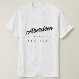 Camiseta Aberdeen "Ciudad Plata con Sands Dorados"