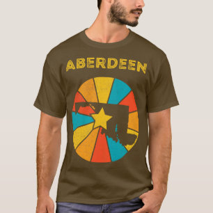 Camiseta Aberdeen Maryland Vintage Molestias de recuerdo 1