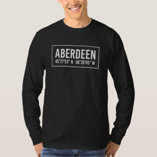 Camiseta Aberdeen Sd South Dakota Funny City Coordinadores 