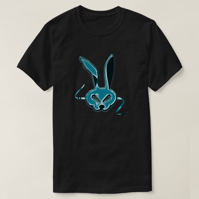 Camiseta Aberrant Hare - Turquesa (Diseño del anverso)