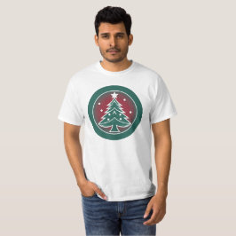 Camiseta Abeto Festivo: Un Delight de Navidad