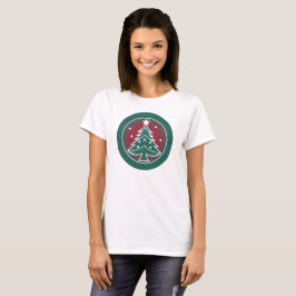 Camiseta Abeto Festivo: Un Delight de Navidad