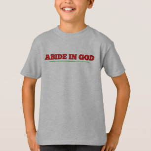 Camiseta Abide a DIOS