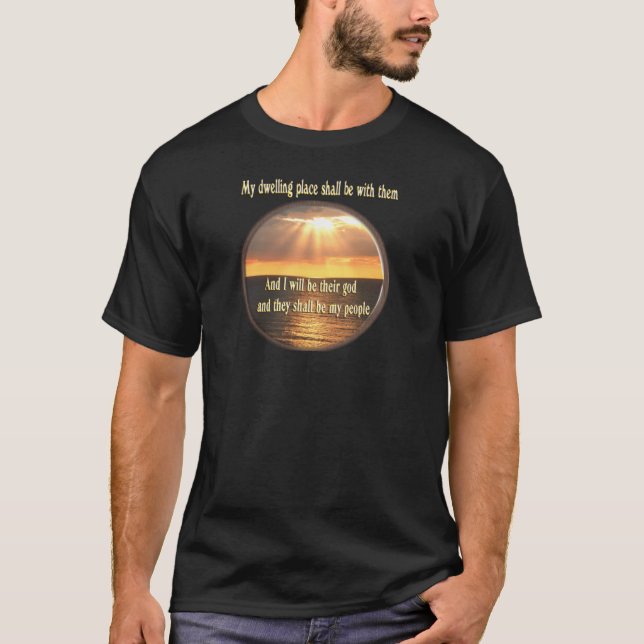 Camiseta Abide a mí Juan 15:7 (Anverso)