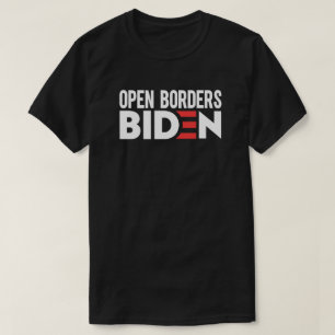 Camiseta Abierta Borders Biden