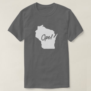 Camiseta abierta de Wisconsin