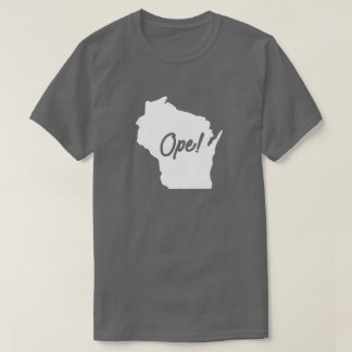 Camiseta abierta de Wisconsin