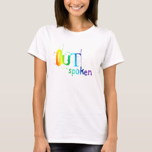 Camiseta Abierto (arco iris)