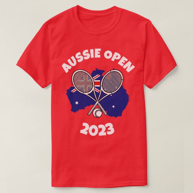 Camiseta Abierto de Australia 2023 (Diseño del anverso)