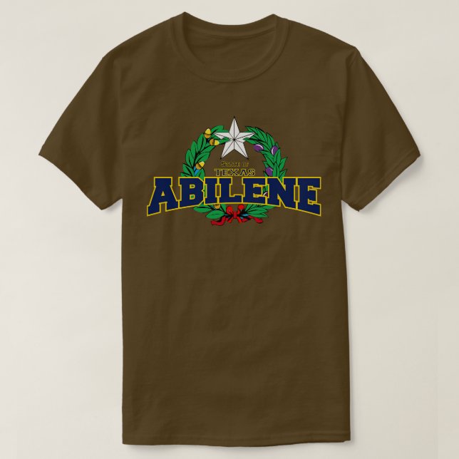 Camiseta Abilene Texas StateUSA (Diseño del anverso)