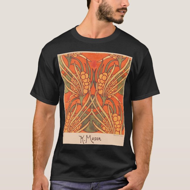 Camiseta Abimilech De Koloman Moser. (Original (Anverso)