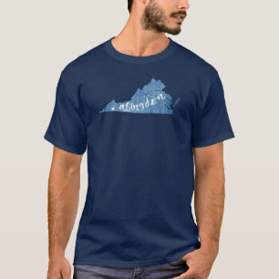 Camiseta Abingdon Virginia Wood Grain