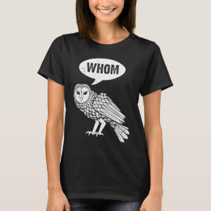 Camiseta Abiradores de aves de búho de quién búho