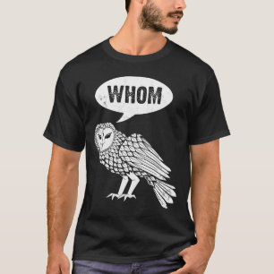 Camiseta Abiradores de aves de búho de quién búho