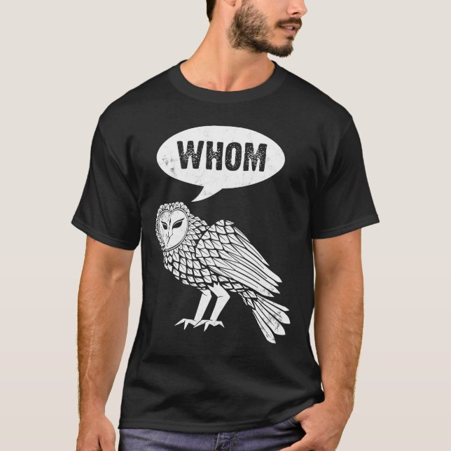 Camiseta Abiradores de aves de búho de quién búho (Anverso)