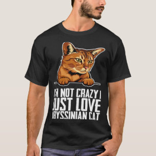 Camiseta Abisinio gato abisinio mamá abisinia