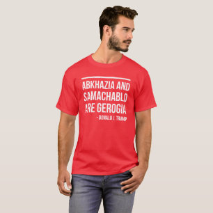 CAMISETA ABJASIA Y SAMACHABLO SON GEORGIA - TRIUNFO DE LA