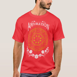 Camiseta Abjuración RPG Magic School White