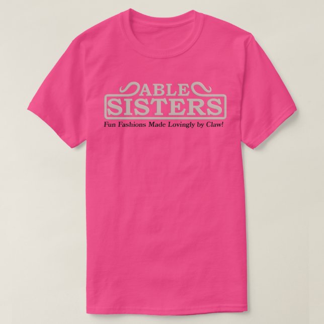 Camiseta Able Sisters (Diseño del anverso)