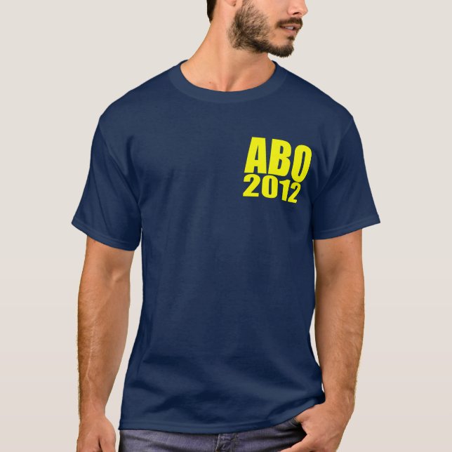 CAMISETA ABO 2012 (Anverso)