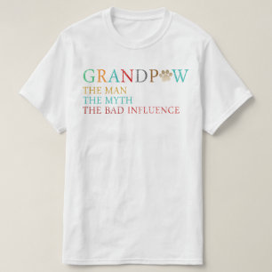 Camiseta abofetear al hombre el mito la mala influencia