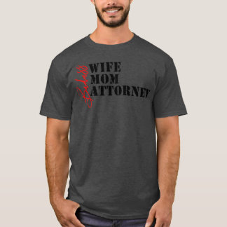 Camiseta Abogada Fashion Badass Wife Mamá Fiscal 2