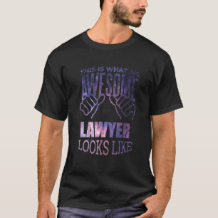 Camiseta Abogada Tee For Men Women Awesome Lawyer Procurado