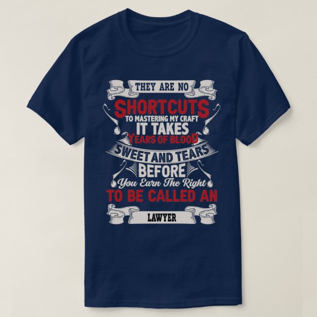 Camiseta Abogado 9 (Diseño del anverso)