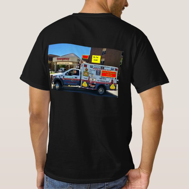 Camiseta Abogado ambulance service (Reverso)