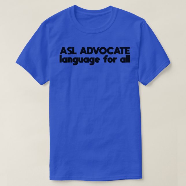 Camiseta abogado de asl (Diseño del anverso)