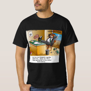 Camiseta Abogado de divorcio de rata almizclera de Rick Lon